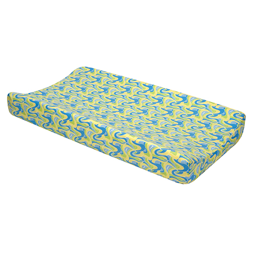 0846216028717 - DR. SEUSS OH THE PLACES YOU'LL GO CHANGING PAD COVER BY TREND LAB - BLUE