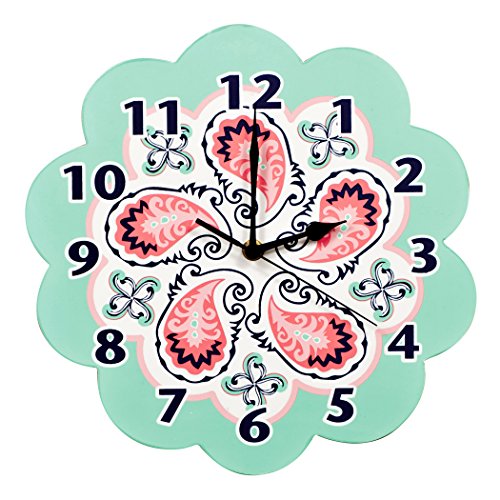 0846216048050 - TREND LAB WALL CLOCK, MOROCCAN PAISLEY