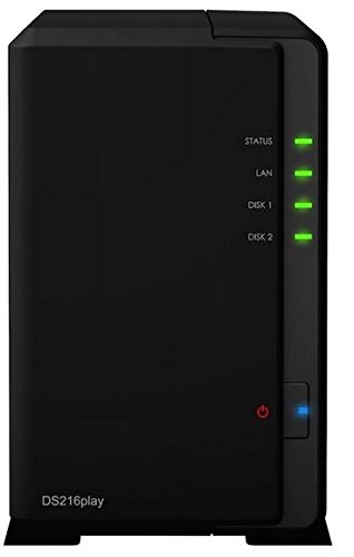 0846504002078 - SYNOLOGY DISK STATION 2-BAY DISKLESS NETWORK ATTACHED STORAGE (DS216PLAY)