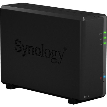 0846504002955 - SYNOLOGY DISKSTATION DS118 1-BAY DISKLESS NAS NETWORK ATTACHED STORAGE