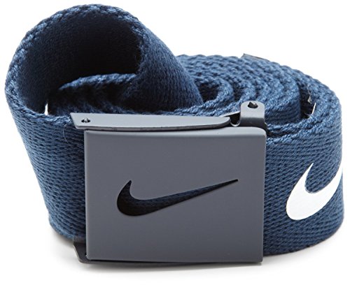 0846603028313 - NIKE MENS TECH ESSENTIAL BELT, COLLEGE NAVY, ONE SIZE