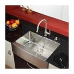 0846639011112 - FARMHOUSE 30 KITCHEN SINK WITH KITCHEN FAUCET AND SOAP DISPENSER - FINISH: OIL RUBBED BRONZE