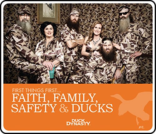 0846642080174 - ACCUFORM SIGNS DDSS527VS ADHESIVE VINYL DUCK DYNASTY SAFETY MOTIVATIONAL SIGN, LEGEND FIRST THINGS FIRST... FAITH, FAMILY, SAFETY & DUCKS, 8.5 LENGTH X 10 WIDTH X 0.004 THICKNESS