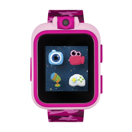 0846692641868 - ITOUCH PLAYZOOM KIDS SMARTWATCH FOR GIRLS - PINK CAMOUFLAGE
