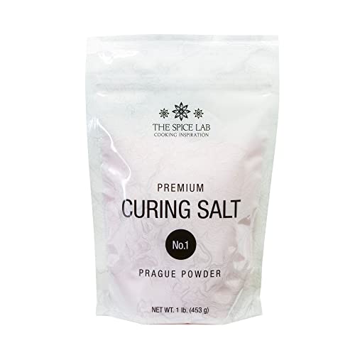 0846836073586 - THE SPICE LAB CURING SALT #1 (1 LB BAG) PINK CURING SALT (PRAGUE POWDER 1) 6.25% SODIUM NITRITE INSTA CURE FOR GAME, SAUSAGE, BACON, HAM, JERKY SEASONING, CURE, BRISKET & CORNED BEEF. MADE IN USA