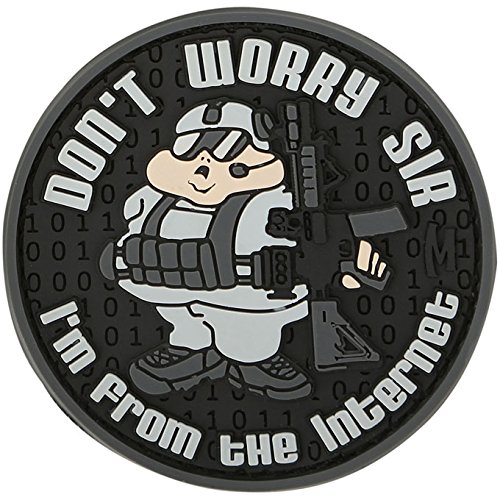 0846909016212 - MAXPEDITION DON'T WORRY SIR PATCH, SWAT