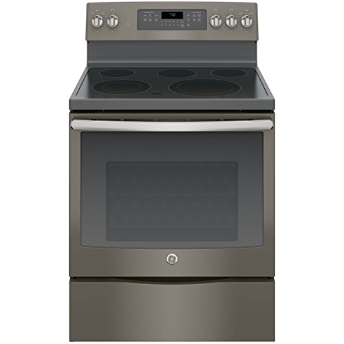 0084691812470 - GE 5.3 CU. FT. ELECTRIC RANGE WITH SELF-CLEANING CONVECTION OVEN IN SLATE GREY J
