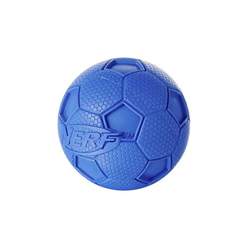 0846998016605 - NERF DOG SOCCER SQUEAK BALL DOG TOY, MEDIUM-COLOR MAY VARY