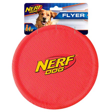 0846998070225 - NERF PRODUCTS - GRAMERCY-NYLON FLYING DISC- RED 10 INCHES
