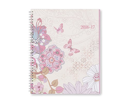 0847037181919 - BLUE SKY LIANNE ACADEMIC YEAR 16/17 WEEKLY/MONTHLY 8.5 X 11 PLANNER