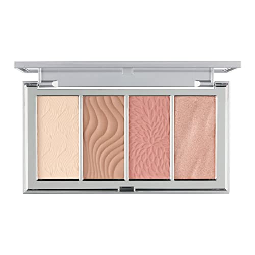 0847137058890 - PÜR MINERALS 4-IN-1 SKIN-PERFECTING POWDERS FACE PALETTE, FAIR-LIGHT, 1 CT.