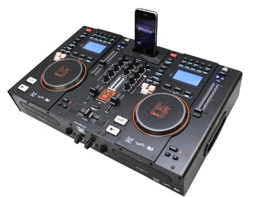 0847169012341 - MR. DJ MCD9800I 2 DUAL CD PERFORMANCE MIDI CONTROLLER SYSTEM WITH DOCK FOR IPOD
