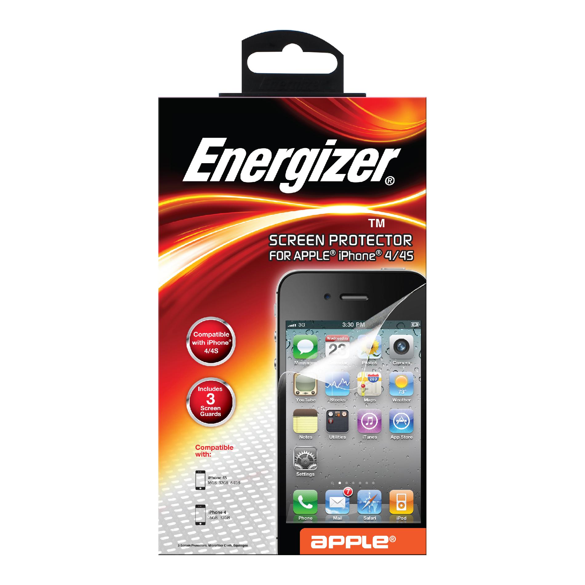 0847181003822 - SCREEN PROTECTOR FOR IPHONE 4-4S 3PACK