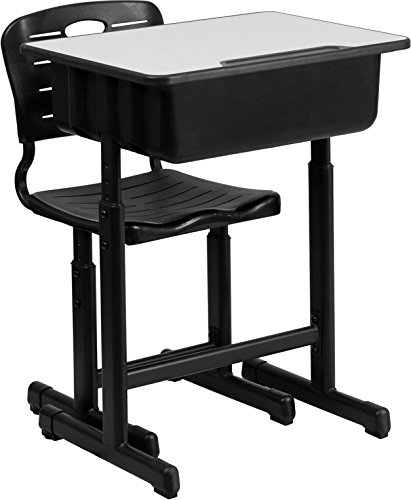 0847254082235 - FLASH FURNITURE 2 PIECE STUDENT DESK AND CHAIR SET