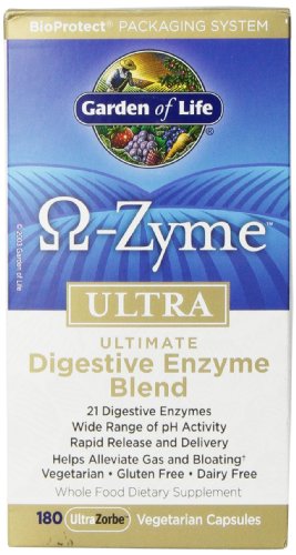 0847349009895 - GARDEN OF LIFE OMEGAZYME ULTRA, 180 CAPSULES