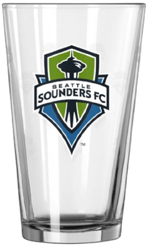 0847361018417 - MLS SEATTLE SOUNDERS FC BOELTER ELITE PINT GLASS, 16-OUNCE
