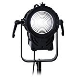 0847372022526 - FOTODIOX PRO DY-200 DAYLIGHT FRESNEL LED, HIGH-INTENSITY LED FRESNEL LIGHT FOR FILM & TELEVISION - WITH REMOTE DIMMABLE AND FOCUSABLE CONTROL, 12V AC POWER ADAPTER, LIGHT STAND BRACKET AND REMOVABLE BARNDOORS, CRI > 85