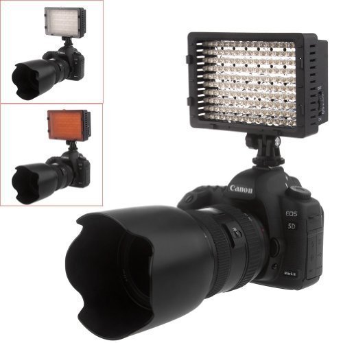 0847567014633 - NEEWER® 160 LED CN-160 DIMMABLE ULTRA HIGH POWER PANEL DIGITAL CAMERA / CAMCORDER VIDEO LIGHT, LED LIGHT FOR CANON, NIKON, PENTAX, PANASONIC,SONY, SAMSUNG AND OLYMPUS DIGITAL SLR CAMERAS