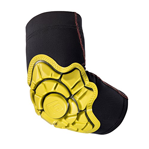 0847631049301 - G-FORM YOUTH PRO-X ELBOW PAD, YELLOW, LARGE/X-LARGE