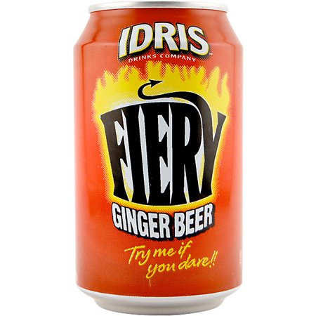 0847808009886 - IDRIS FIERY GINGER BEER - CAN