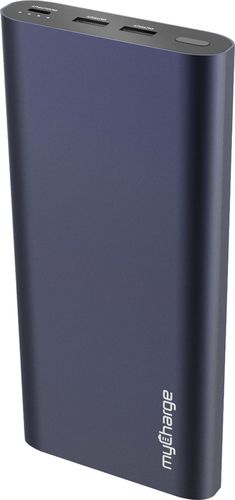 0847843004754 - MYCHARGE - RAZOR XTREME 26,800 MAH PORTABLE CHARGER FOR MOST USB-ENABLED DEVICES - MIDNIGHT NAVY