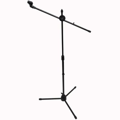 0847861004699 - SEISMIC AUDIO - DUAL TRIPOD MICROPHONE STAND WITH 5 MIC CLIPS