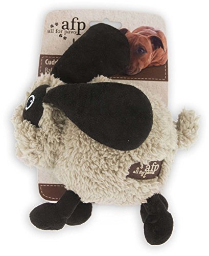 0847922030353 - ALL FOR PAWS ASSORTED LAMB CUDDLE BALL BOUNCERS FOR DOGS, 6-INCH