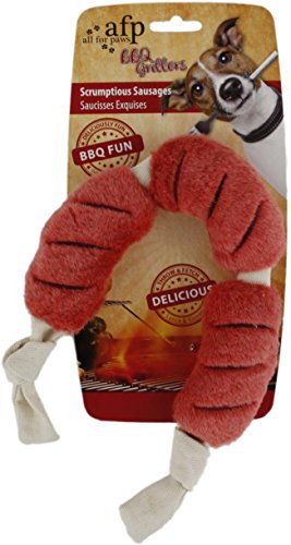 0847922030537 - ALL FOR PAWS PLUSH SCRUMPTIOUS SAUSAGES PET TOYS, LARGE