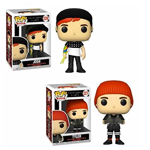 0847944060833 - FUNKO ROCKS: POP! TWENTY ONE PILOTS COLLECTORS SET - STRESSED OUT JOSHU, STRESSED OUT TYLER