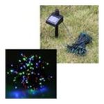 0847977079963 - NEW MIX-COLOR ATTACHABLE 100 LED STRING FAIRY SOLAR POWER DECORATION LIGHT BULB FOR CHRISTMAS PARTY