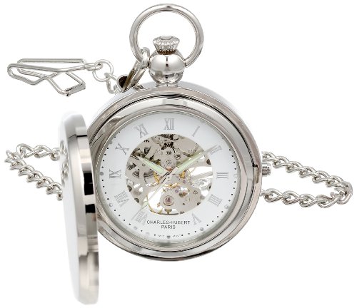 8480508056617 - CHARLES HUBERT 3850 MECHANICAL PICTURE FRAME POCKET WATCH
