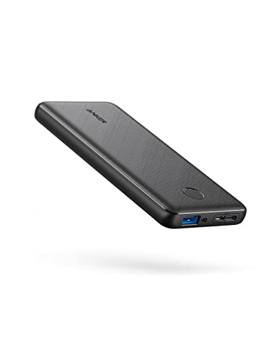 0848061025606 - ANKER PORTABLE CHARGER, POWER BANK, 10K BATTERY PACK WITH HIGH-SPEED POWERIQ CHARGING TECHNOLOGY AND USB-C (INPUT ONLY) FOR IPHONE 15/15 PLUS/15 PRO/15 PRO MAX, IPHONE 14/13 SERIES, SAMSUNG GALAXY