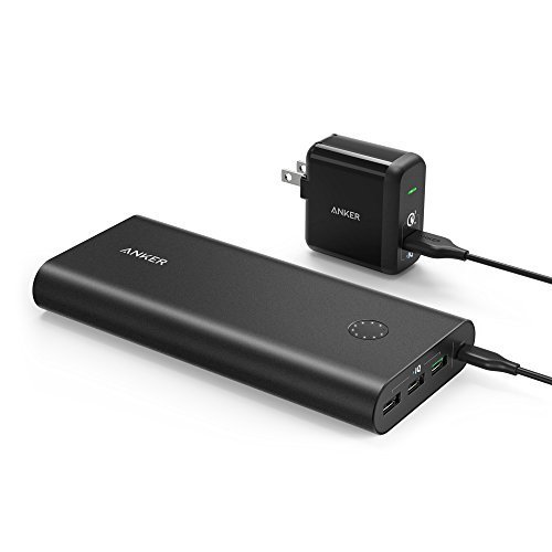 0848061066487 - ANKER POWERCORE+ 26800, PREMIUM PORTABLE CHARGER, HIGH CAPACITY 26800MAH EXTERNAL BATTERY WITH QUALCOMM QUICK CHARGE 3.0 (IN- AND OUTPUT), INCLUDES POWERPORT+ 1 WALL CHARGER