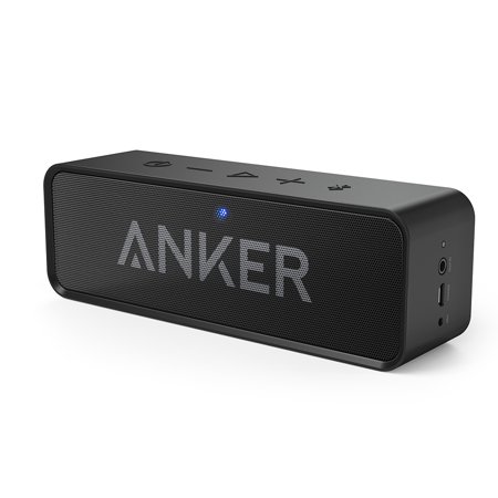 0848061070804 - ANKER SOUNDCORE BLUETOOTH SPEAKER (DUAL-DRIVER PORTABLE SPEAKER WITH SUPERIOR SOUND AND INCREDIBLE 24-HOUR PLAYTIME) WIRELESS SPEAKER WITH CLEAN BASS AND BUILT-IN MICROPHONE