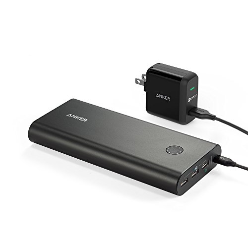 0848061071009 - ANKER POWERCORE+ 26800 PREMIUM PORTABLE CHARGER HIGH CAPACITY EXTERNAL BATTERY WITH QUALCOMM QUICK CHARGE 2.0 AND POWERPORT+ 1 WITH QUICK CHARGE 3.0 WALL CHARGER