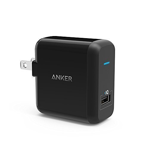 0848061071719 - QUICK CHARGE 2.0, ANKER 18W USB WALL CHARGER POWERPORT+ 1 FOR GALAXY S7/S6/EDGE/PLUS, NOTE 4/5, LG G4, NEXUS 6, SAMSUNG FAST CHARGE WIRELESS CHARGER AND MORE