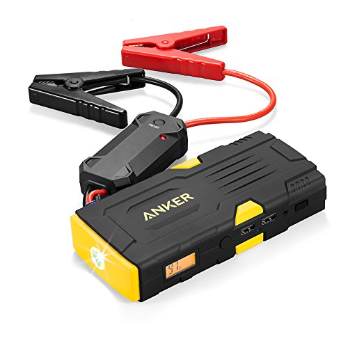 0848061072693 - ANKER POWERCORE JUMP STARTER 600 (HIGH 600A PEAK CURRENT CAR BATTERY JUMP STARTER AND 15000MAH PORTABLE CHARGER WITH BUILT-IN FLASHLIGHT AND SAFETY PROTECTION) PERFECT FOR 5L GAS AND 3L DIESEL ENGINES