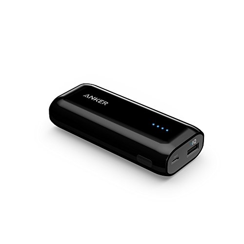 0848061074802 - ANKER ASTRO E1 5200MAH CANDY BAR-SIZED ULTRA COMPACT PORTABLE CHARGER (EXTERNAL BATTERY POWER BANK) WITH HIGH-SPEED CHARGING POWERIQ TECHNOLOGY