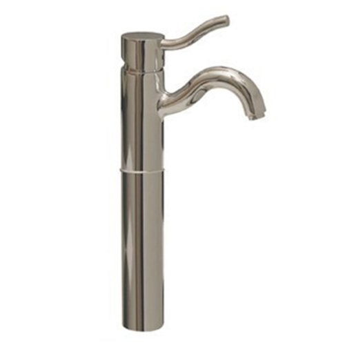 0848130020631 - WHITEHAUS 3-4444BN-BN VENUS 5-INCH SINGLE HOLE/SINGLE LEVER ELEVATED LAVATORY FAUCET, BRUSHED NICKEL