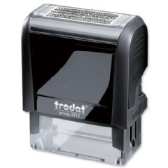 0848234027291 - TRODAT PRINTY 4912 SELF-INKING ID PROTECTION STAMP