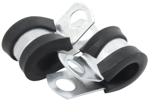 0848238007954 - ALLSTAR PERFORMANCE ALL18300 3/16 RUBBER CUSHIONED ALUMINUM LINE CLAMP, (PACK OF 10)