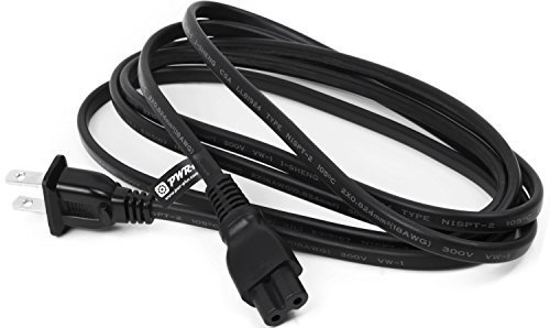 0848285025796 - IMPORTER520 U.S. STANDARD POWER CORD FOR COMPATIBLE DEVICES, REPLACEMENT POWER CABLE FOR GAMING SYSTEMS AND OTHER ELECTRONIC DEVICES, BRAND NEW 6' 2-PIN FIGURE-8 POWER CORD