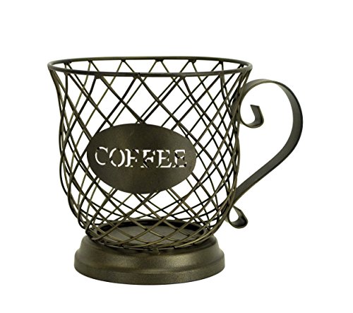 0848296084553 - BOSTON WAREHOUSE KUP KEEPERS HOLDER COFFEE CUP AND DIAMOND DESIGN FOR COFFEE AND ESPRESSO POD STORAGE
