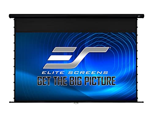 0848448034153 - ELITE SCREENS YARD MASTER MANUAL TENSION, 125-INCH DIAG. 16:9 OUTDOOR MANUAL TAB-TENSIONED PROJECTOR SCREEN, OMS125WHMT