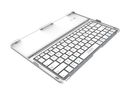 0848467015133 - ZAGG COVER FIT CASE WITH BLUETOOTH KEYBOARD FOR SAMSUNG 12.2 INCH GALAXY NOTE PRO OR TAB PRO-WHITE