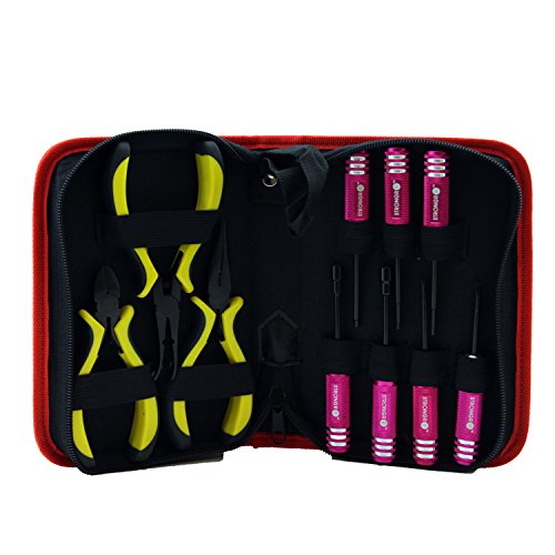 0848513920244 - LB1 HIGH PERFORMANCE NEW 10 PCS ULITMATE PROFESSIONAL PRECISION SCREWDRIVERS REPAIR TOOL KIT FOR HOBBY RC DOUBLE HORSE K-MARINE 7009 ELECTRIC RC BOAT HIGH SPEED 15+ MPH 3CH RTR WITH CANVAS BAG