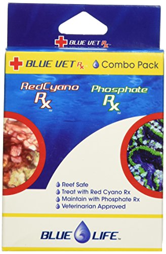 0848542003505 - BLUE LIFE USA COMBO PHOSPHATE RX AQUARIUM TREATMENT, CYANO AND RED