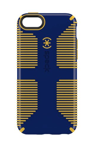 0848709003744 - SPECK PRODUCTS CANDYSHELL GRIP CASE FOR IPHONE 5C - CADET BLUE/GOLDFINCH YELLOW