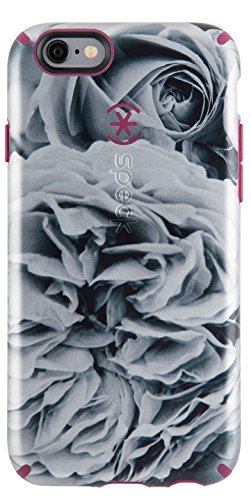 0848709025395 - SPECK PRODUCTS CANDYSHELL INKED LUXURY EDITION CASE FOR IPHONE 6/6S - RETAIL PACKAGING- SHIMMERING ROSE/CABERNET RED