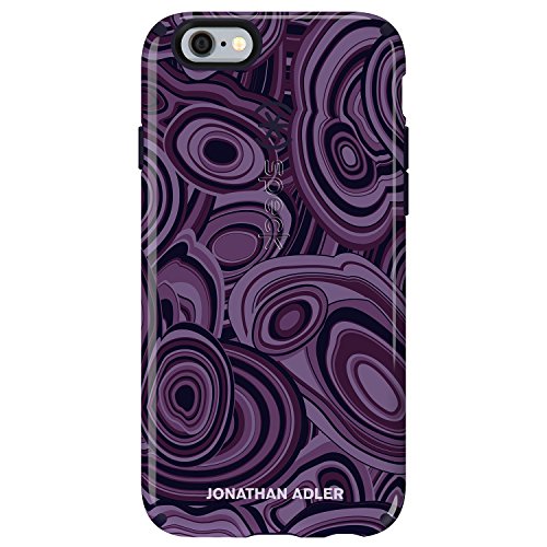 0848709027054 - SPECK PRODUCTS CANDYSHELL INKED JONATHAN ADLER CELL PHONE CASE FOR IPHONE 6 PLUS/6S PLUS, MALACHITEPURPLE/BERRYBLACK GLOSSY